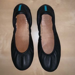Matte Black Tieks, Size 6